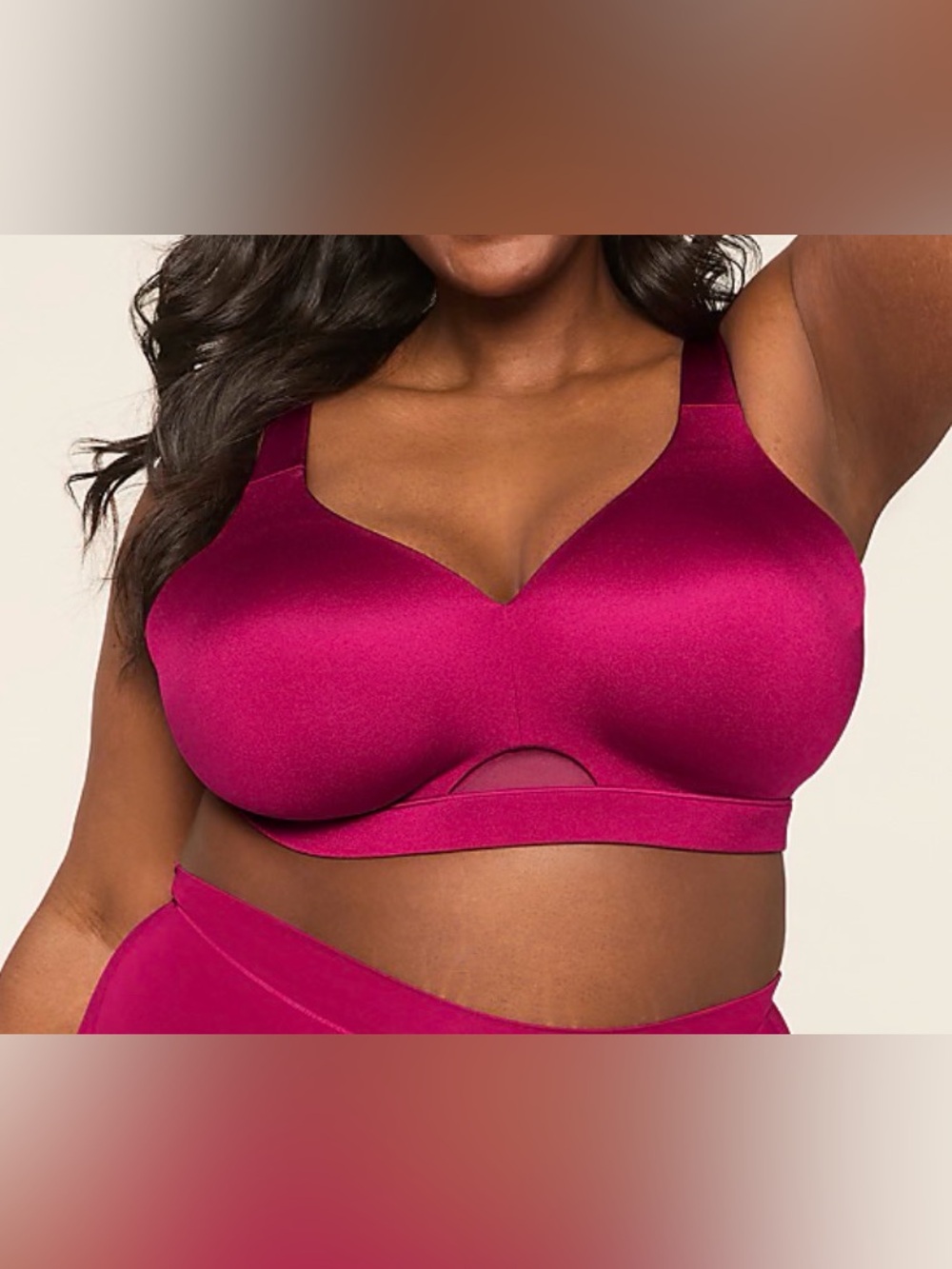 Cacique  Comfort Bliss Lightly Lined No Wire Bra 46 F